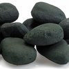 American Fire Glass Matte Black Lite Stones Set - 15 Stone Set AFG-LSTONE-MB-15